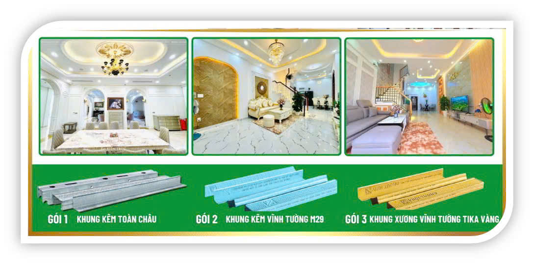VẬT TƯ HOÀN THIỆN KHI XÂY NHÀ TRỌN GÓI