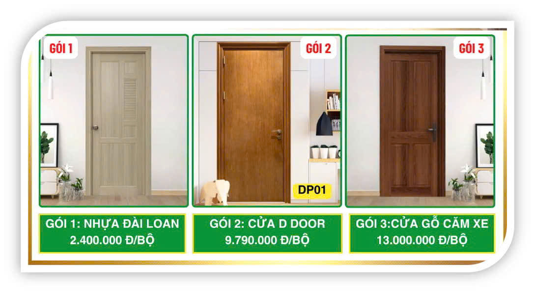 VẬT TƯ HOÀN THIỆN KHI XÂY NHÀ TRỌN GÓI