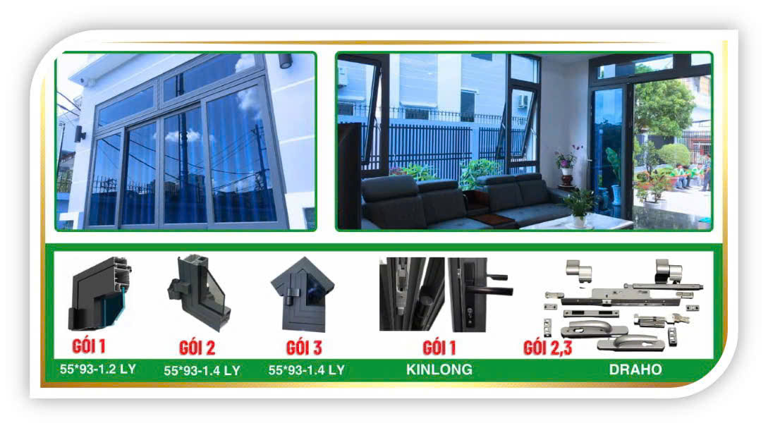 VẬT TƯ HOÀN THIỆN KHI XÂY NHÀ TRỌN GÓI